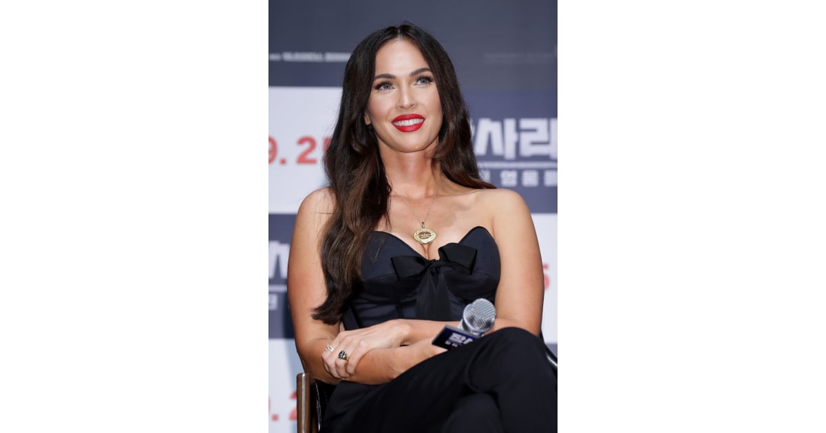 Megan Fox at Battle of Jangsari Press Conference in Seoul | POPSUGAR