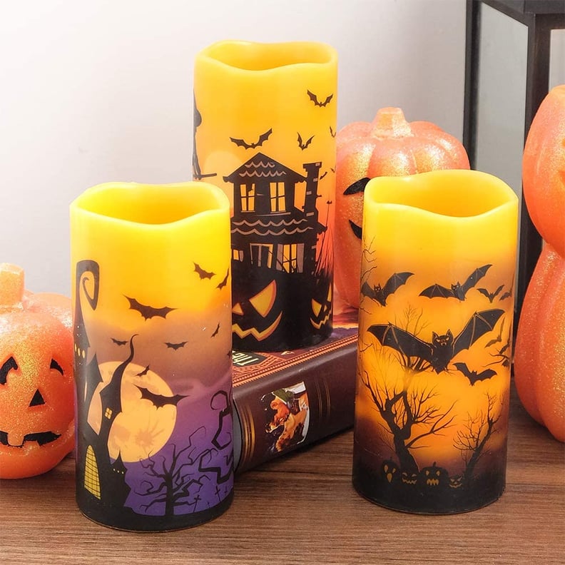 For Your Coffee Table: Wondise Halloween Flickering Flameless Candles