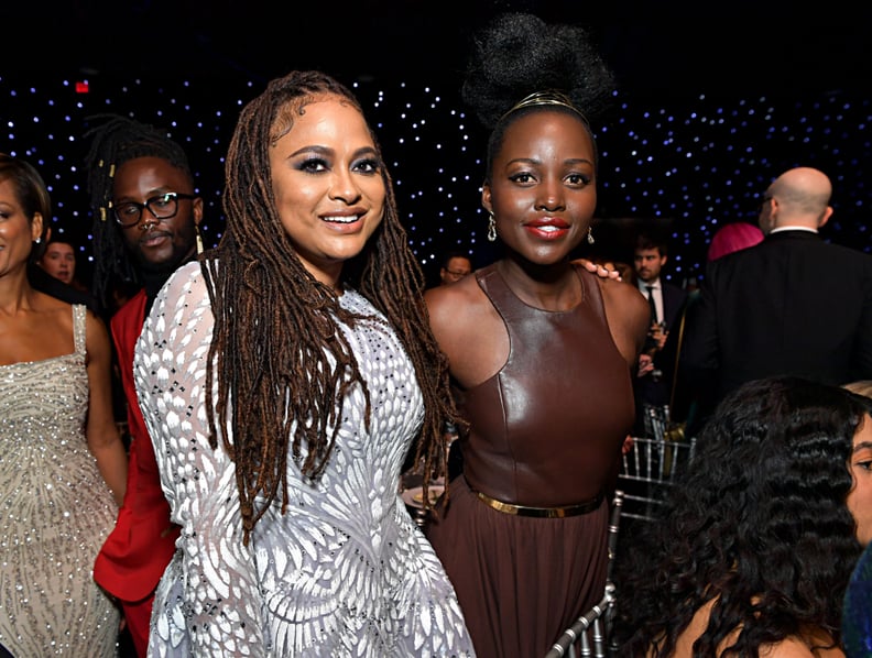 Ava Duvernay and Lupita Nyong'o at the 2020 Critics' Choice Awards