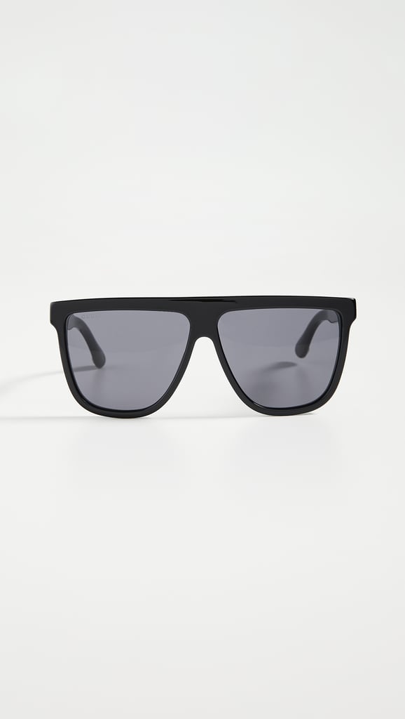 Gucci Guillochet Plaque Sunglasses ($505)