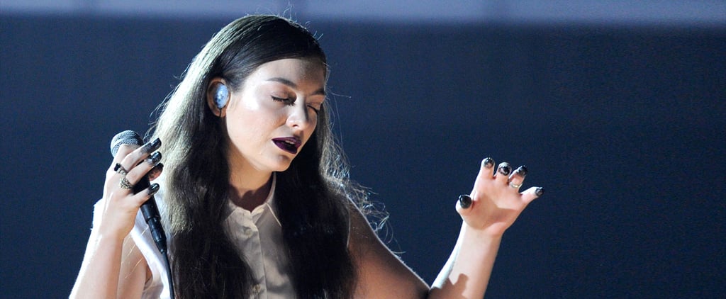 Lorde's Hair and Makeup Performing at the Grammys 2014
