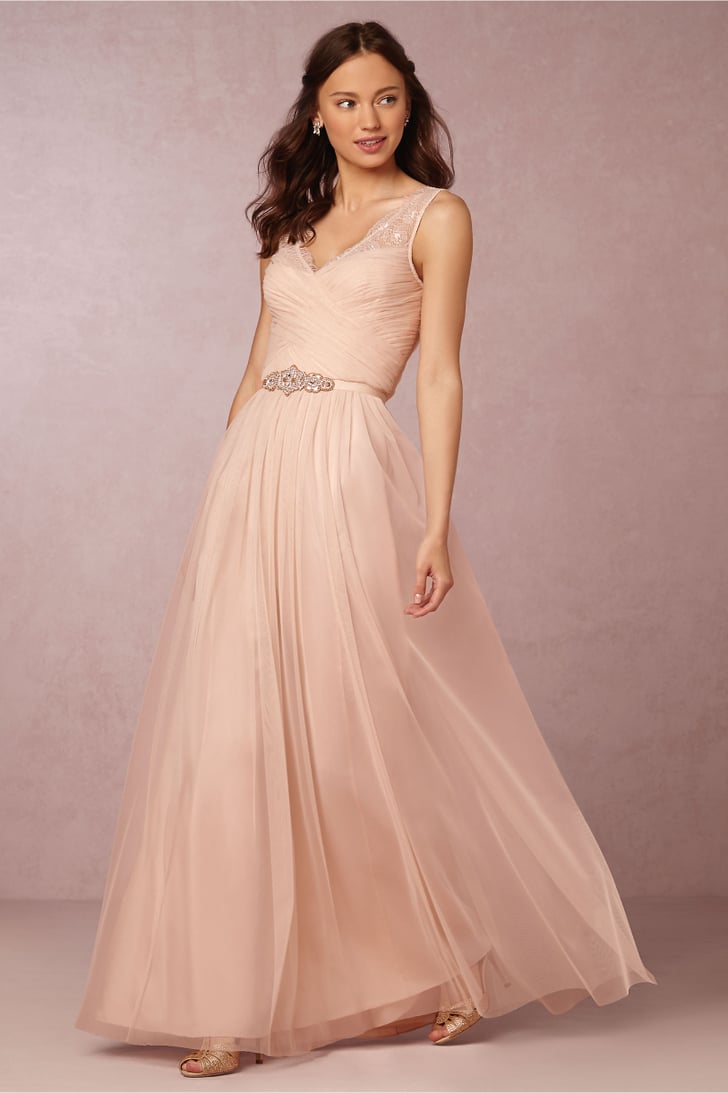 BHLDN Fleur Dress | Pink Wedding Dresses | POPSUGAR Fashion Photo 14