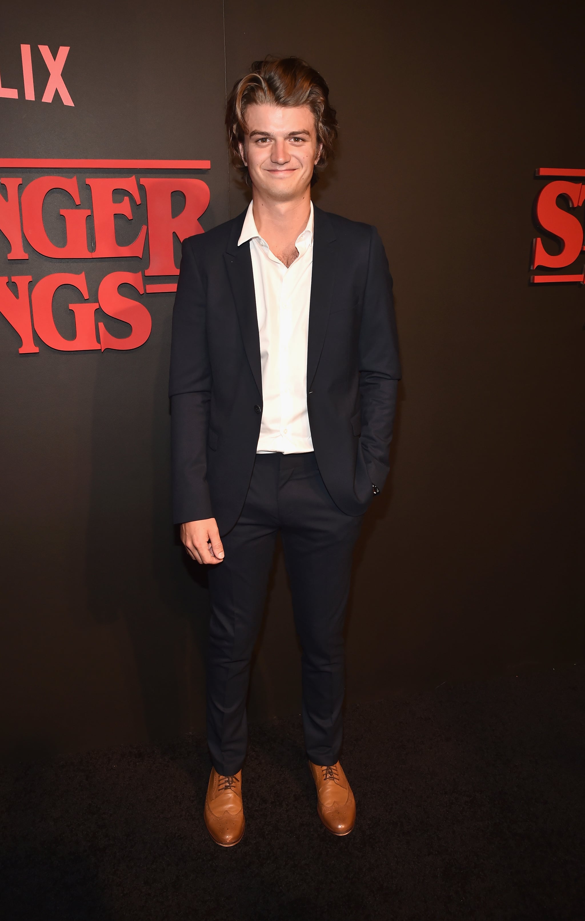 Joe keery stranger things premiere hi-res stock photography and images -  Alamy