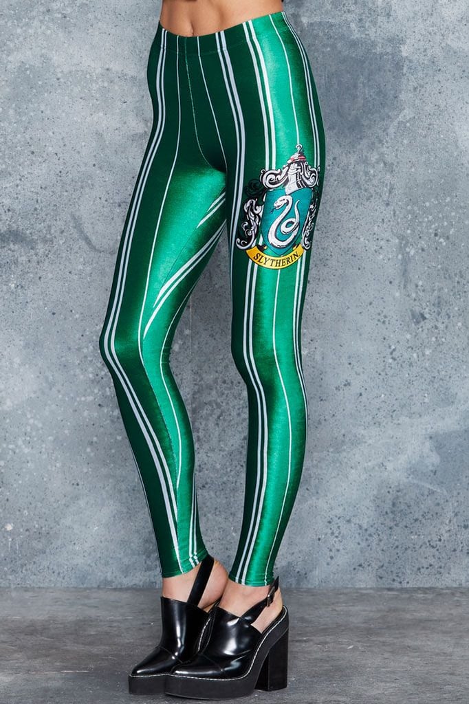 Slytherin High-Waisted Velvet Leggings ($85)