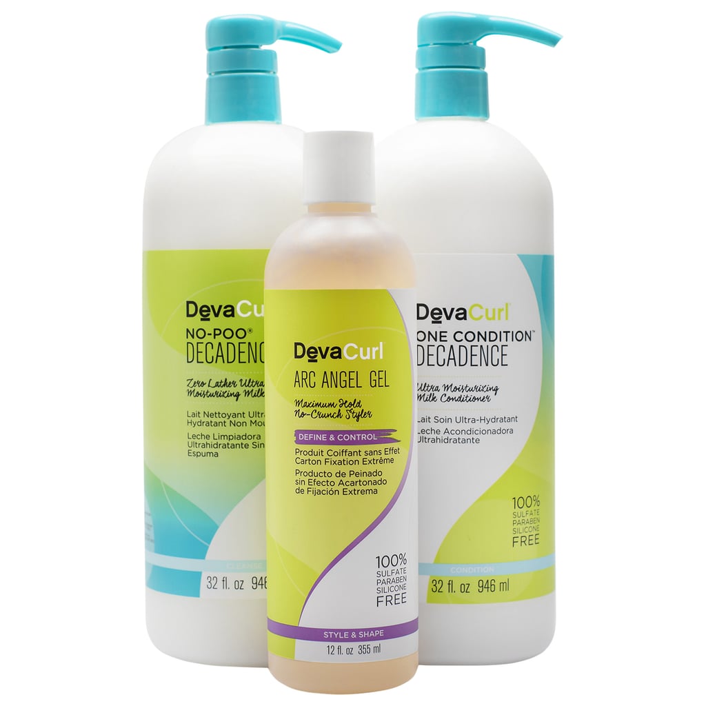 Devacurl Make Them Gel-ous Super Curly Cleanse and Condition Liter Kit