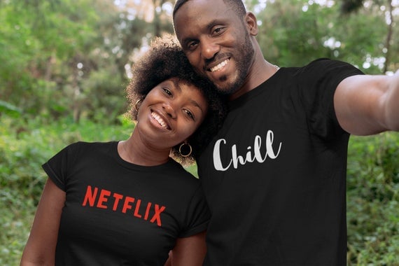 netflix and chill shirts for halloween