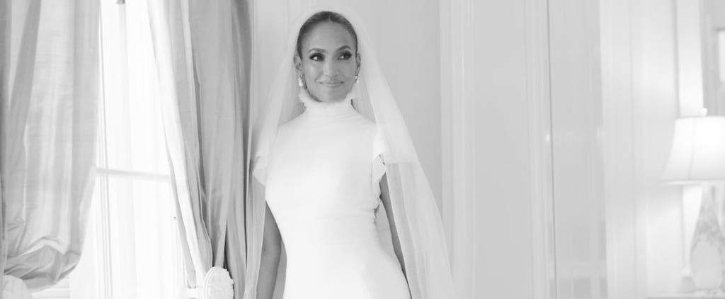 J Lo Stuns in a Plunging Gold Halter Gown at Her Wedding Rehearsal Dinner