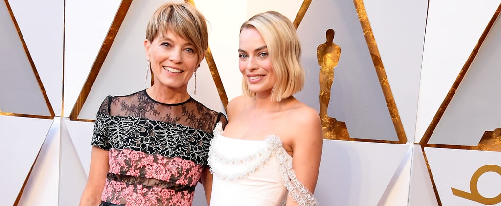 Margot Robbie and Her Mother at the 2018 Oscars