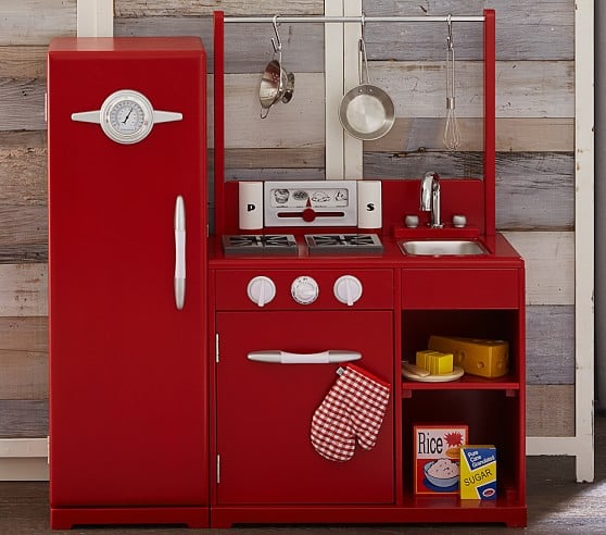 Red All-In-One Retro Kitchen