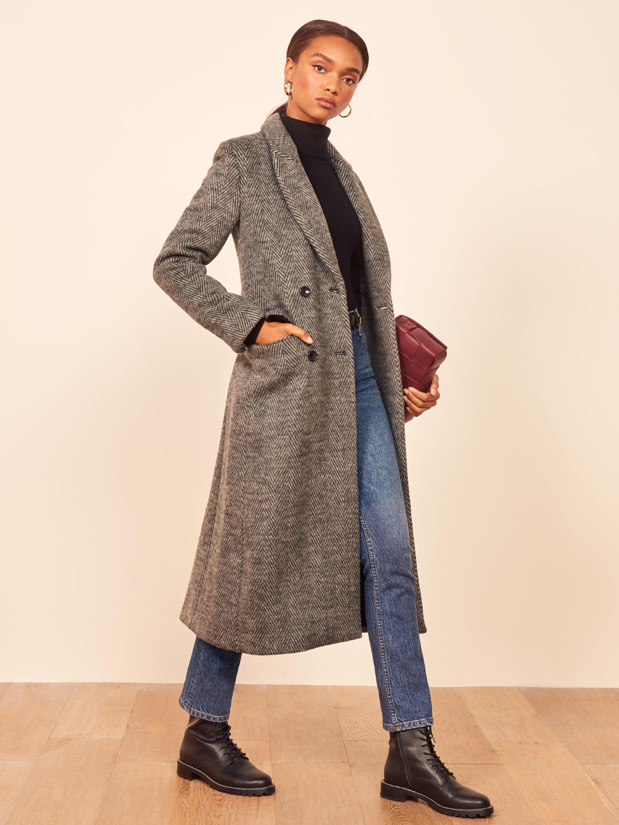 Reformation cheap york coat