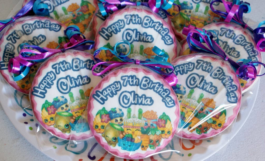 Personalized Shopkins cookies ($30).