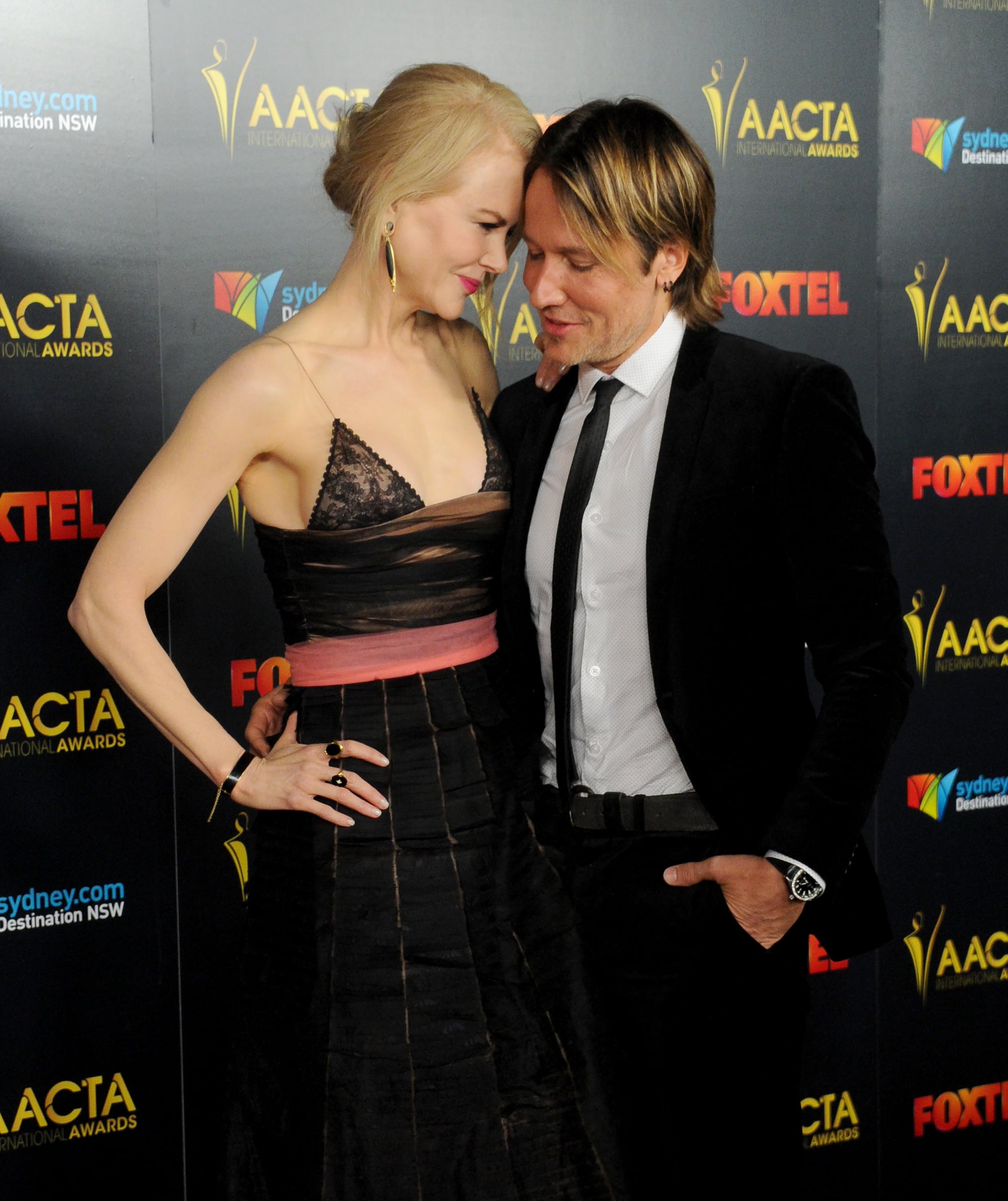 Keith Urban Whispering in Nicole Kidman's Ear Pictures | POPSUGAR Celebrity