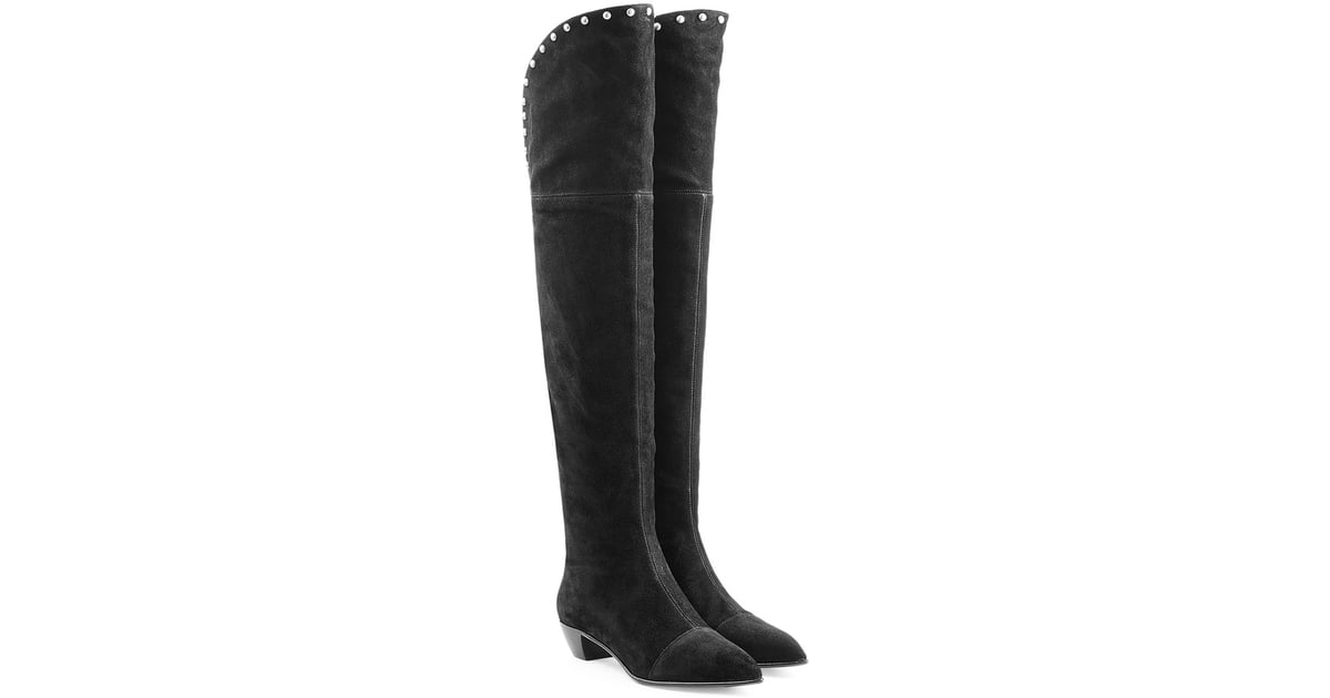 Marc by Marc Jacobs Lula Studded Suede Over-the-Knee Boots | When to ...