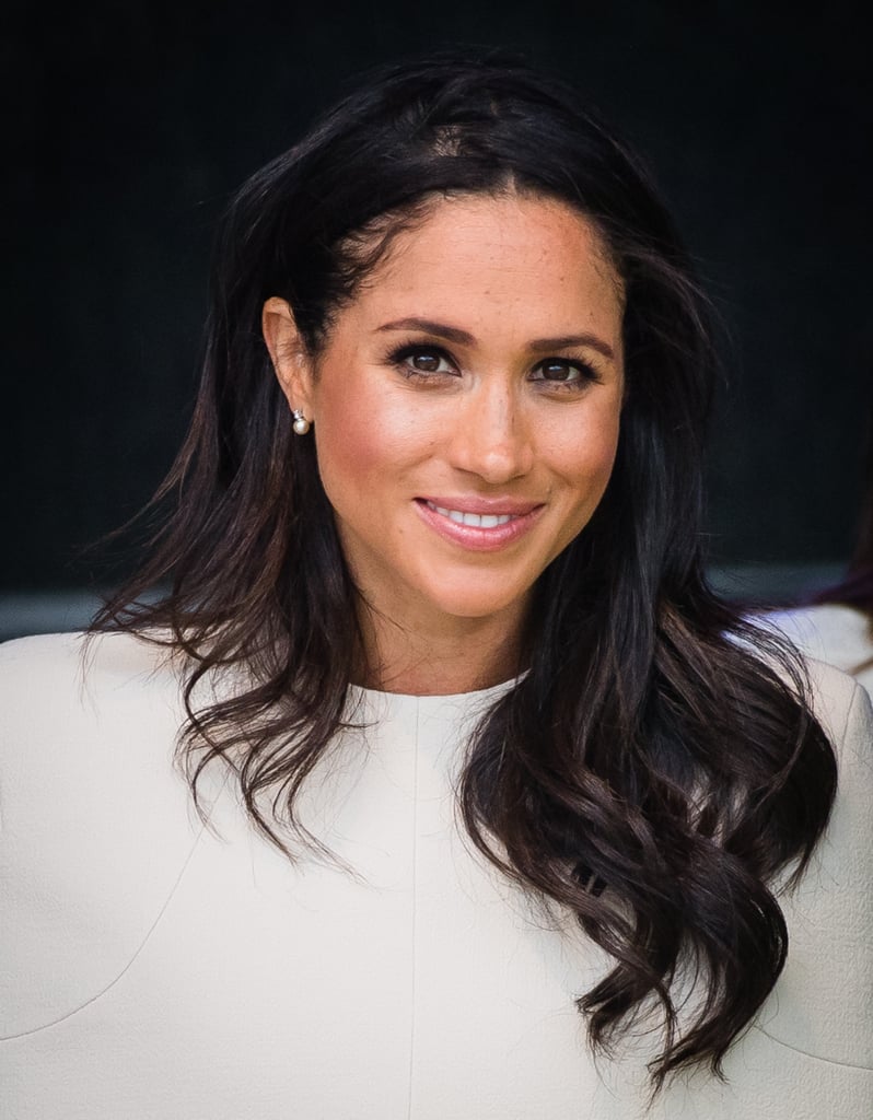 Meghan Markle Wearing Queen Elizabeth II Earrings June 2018