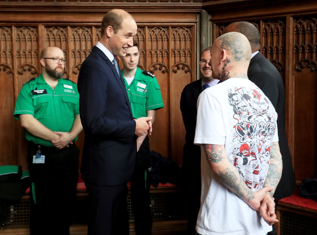 Prince William Visiting Manchester Police June 2017