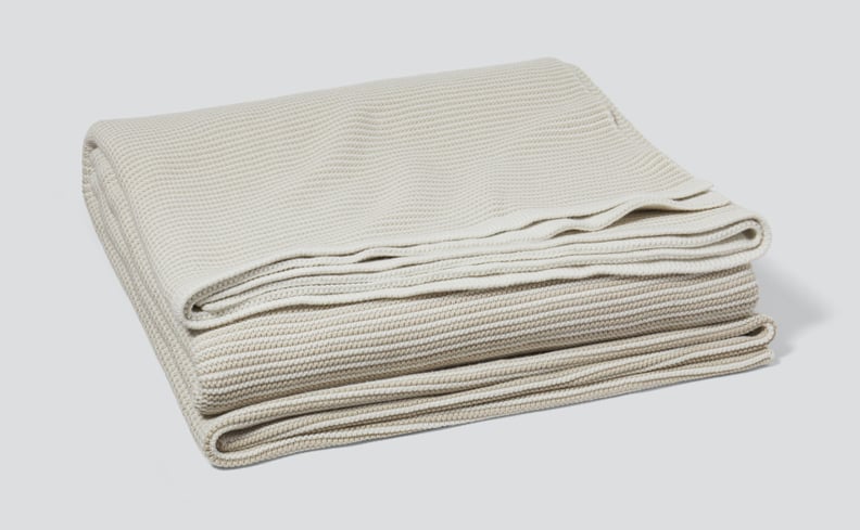 Casper Striped Cotton Throw Blanket