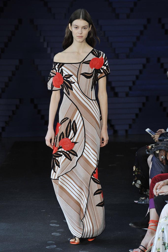 We were struck by the intriguing neckline on this embroidered maxi that we can see Kate packing for a royal tour when she's due to make a statement. We were struck by the intriguing neckline on this embroidered maxi that we can see Kate packing for a royal tour when she's due to make a statement.