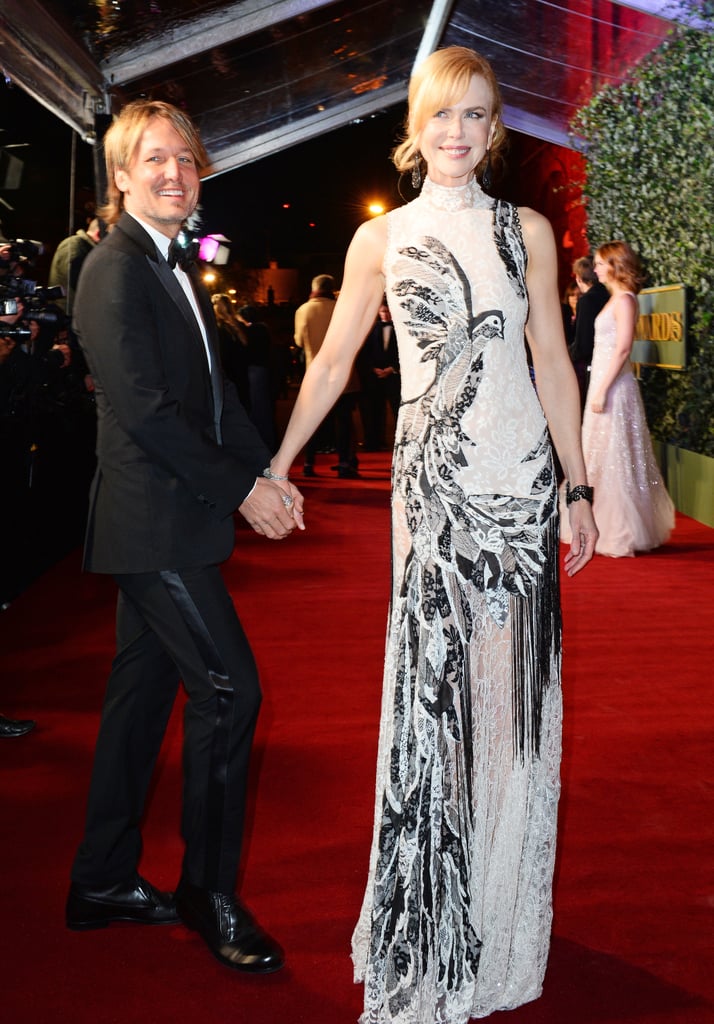 Nicole Kidman and Keith Urban Evening Standard Awards 2015