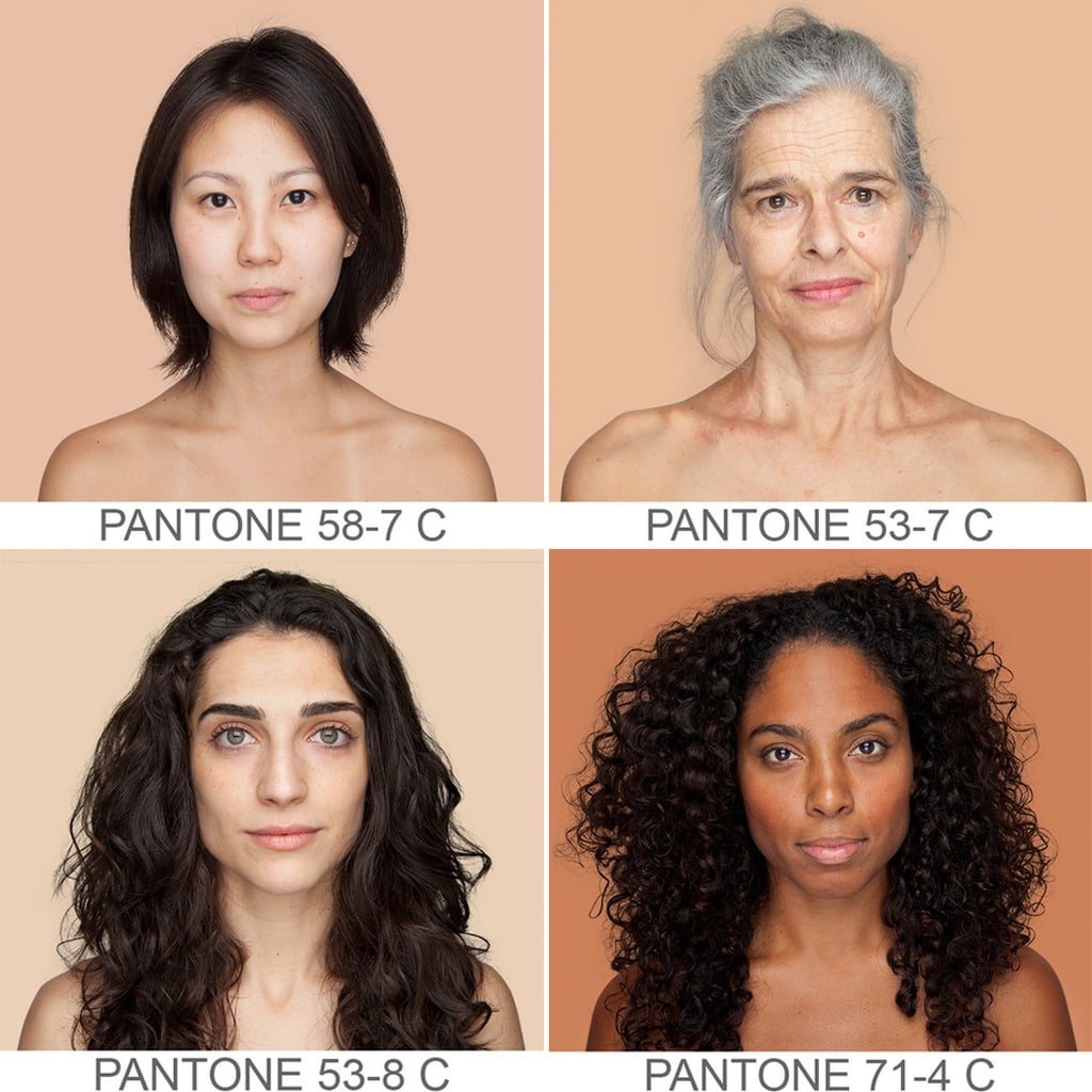 Beautiful Women With Different Pantone Colour Skin Popsugar Beauty