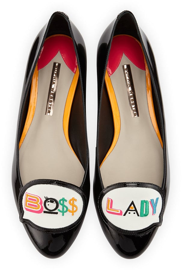 Sophia Webster Boss Lady Patent Leather Loafer ($395)