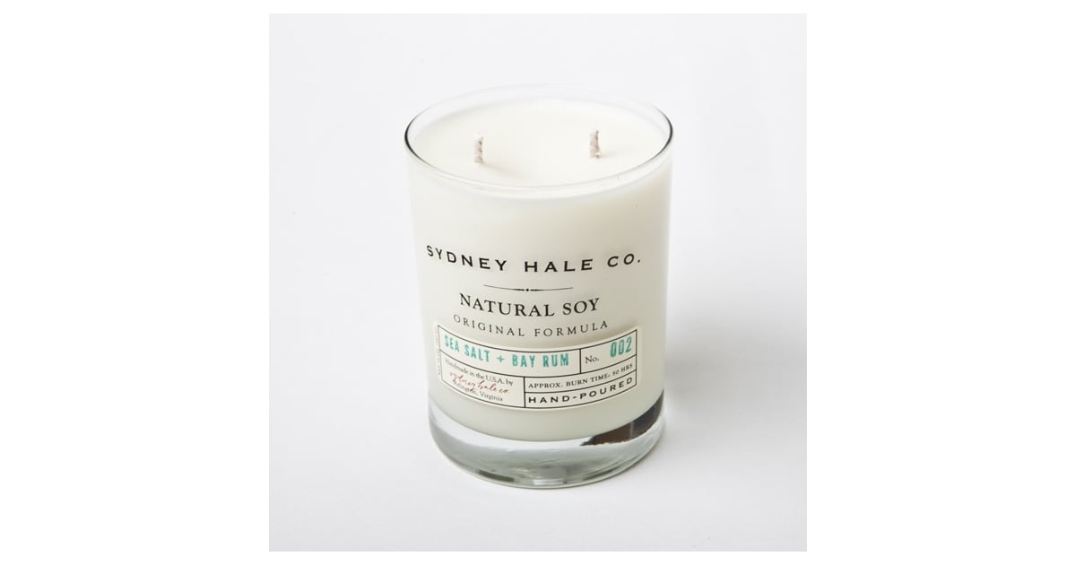 Sydney Hale Sea Salt & Bay Rum Scented Candle (30) Home Gifts For