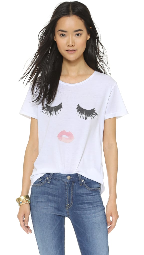 Sincerely Jules Lips & Lashes Tee ($49)