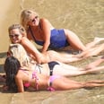 Kate Hudson and Goldie Hawn Get Cheeky on the Beach in Greece