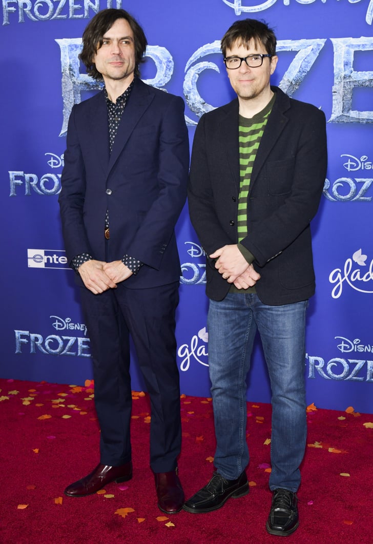 Brian Bell and Rivers Cuomo on Weezer at the Frozen 2 Premiere in Los
