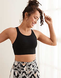 Aerie Play High-Neck Sports Bra