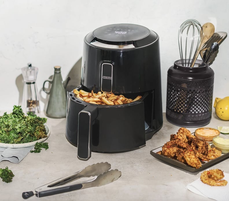 A Kitchen Must Have: Crux 3.7-Quart Touchscreen Electric Air Fryer