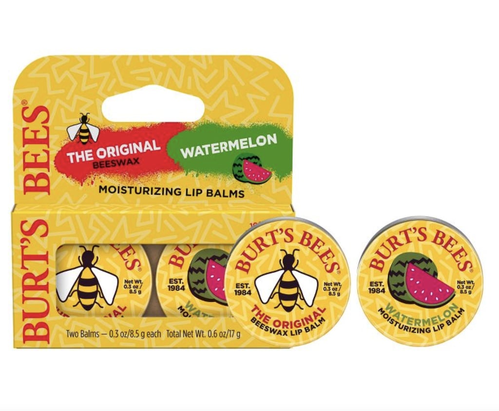 Burt's Bees Tin Lip Balm — Beeswax and Watermelon