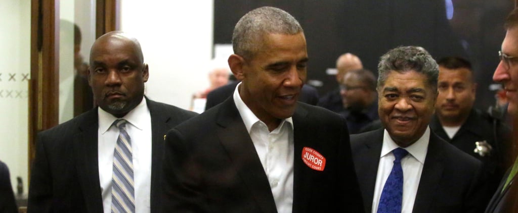 Barack Obama Going to Jury Duty November 2017