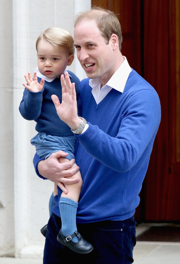 Prince George at the Hospital 2015