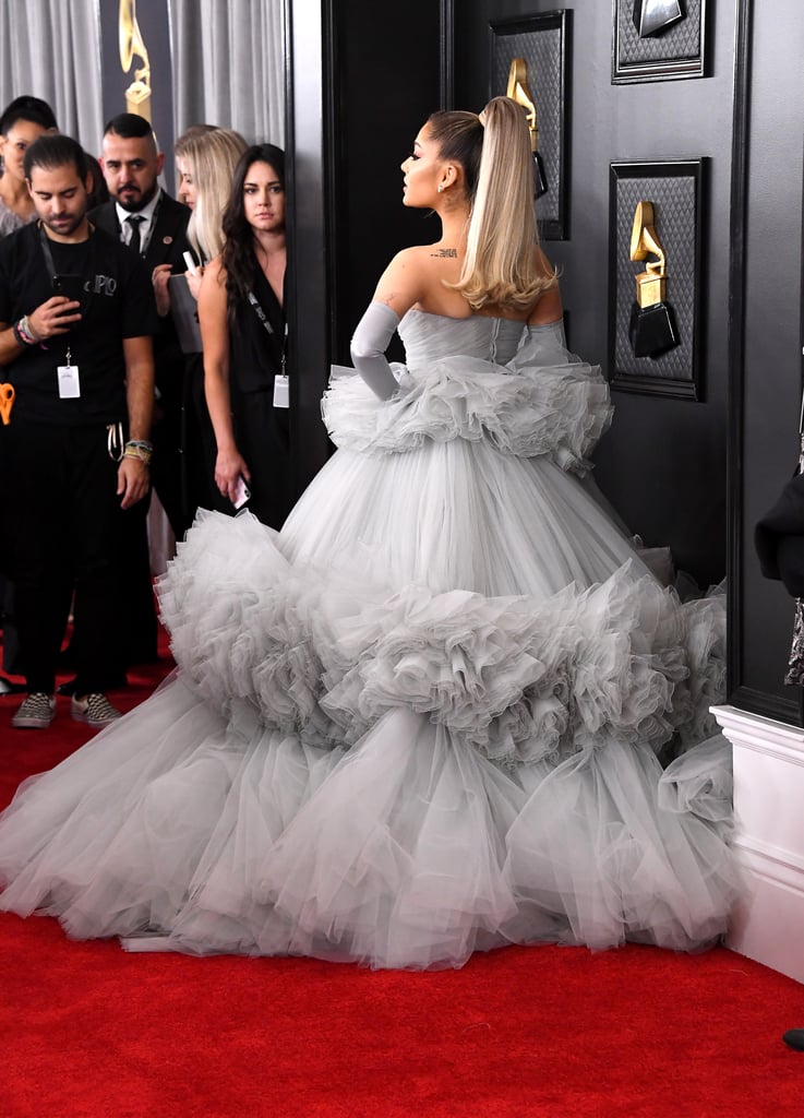 Ariana Grande s Dress  at the 2020  Grammy  Awards POPSUGAR 