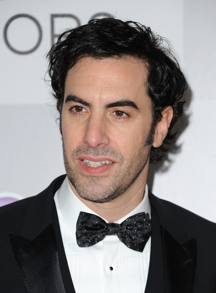 Sacha Baron Cohen sported a bow tie. | NBC's Golden Globes ...