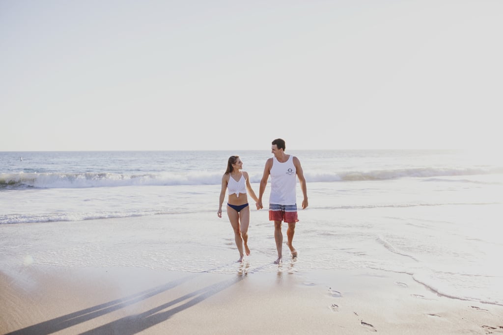 Casual Beach Engagement Shoot