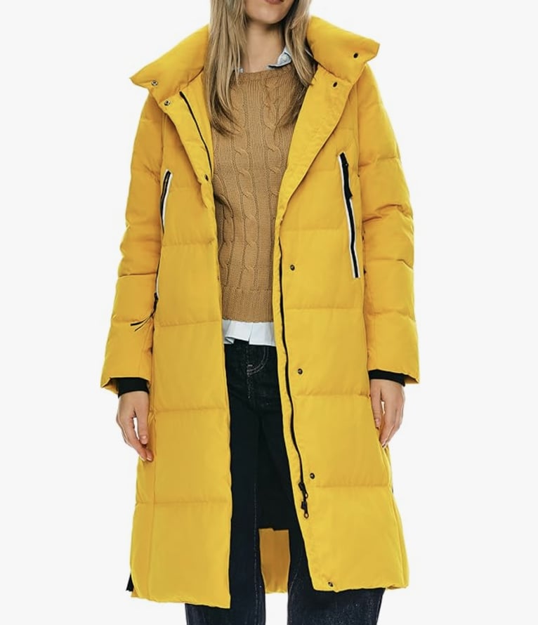 Orolay Thickened Long Down Jacket