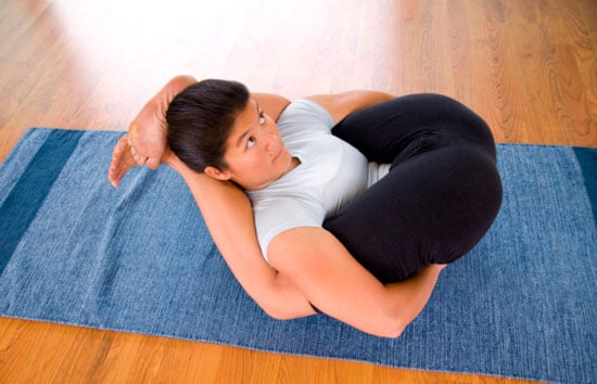 How To Do Sleeping Yogi Pose Popsugar Fitness 