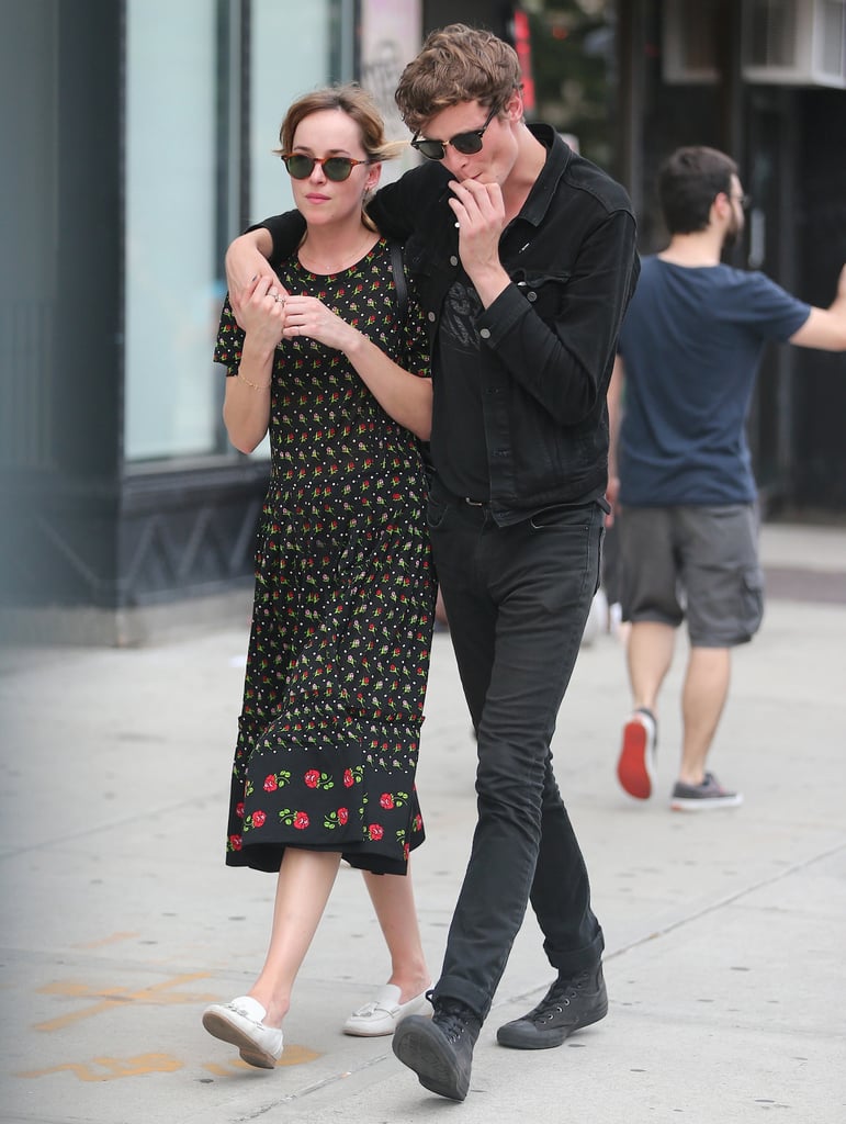 Dakota Johnson and Boyfriend Matthew Hitt in NYC POPSUGAR Celebrity