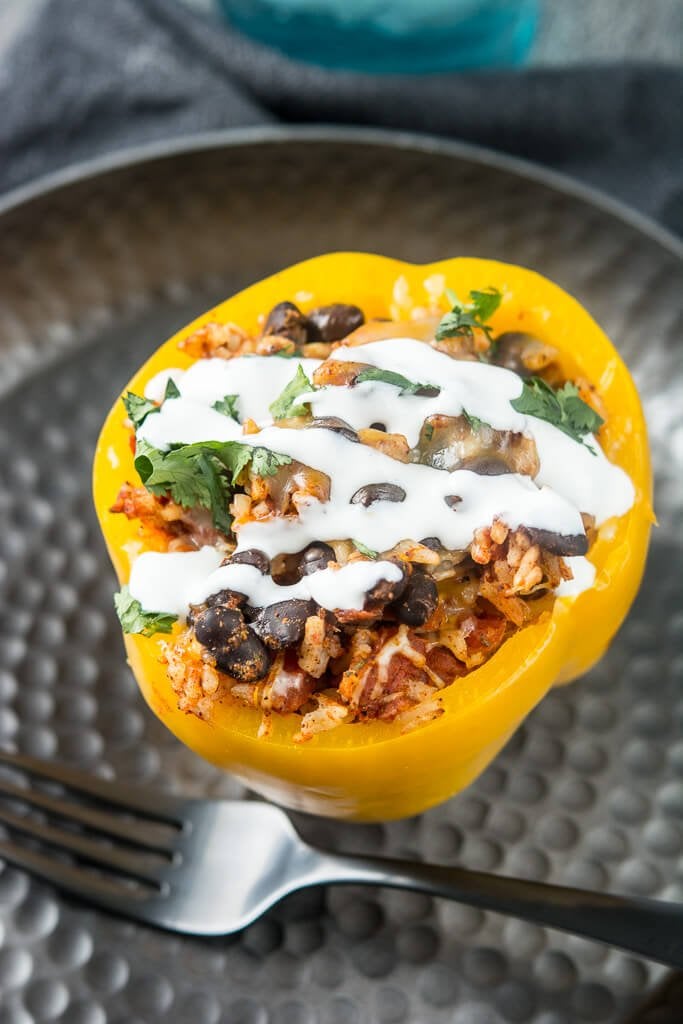 Slow Cooker Stuffed Peppers