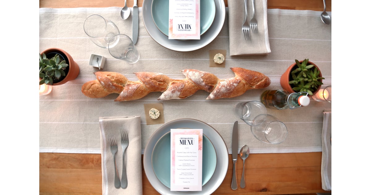 Create a Bread Centerpiece Space Easy Thanksgiving Recipes and Decor