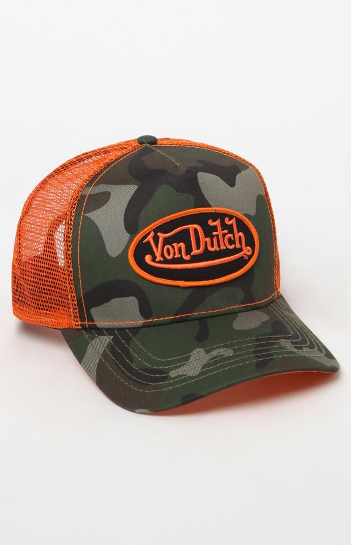 Von Dutch 270 Camouflage Snapback Trucker Hat