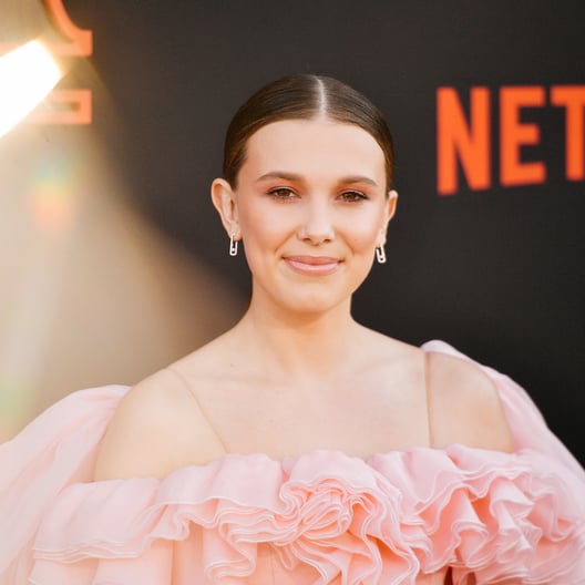 Millie Bobby Brown Wears Extensions After Hair Cut In Another