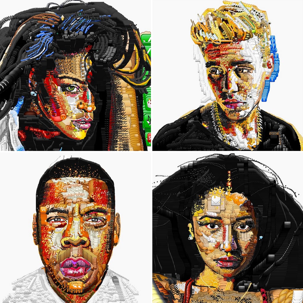Yung Jake's Emoji Art | POPSUGAR Tech