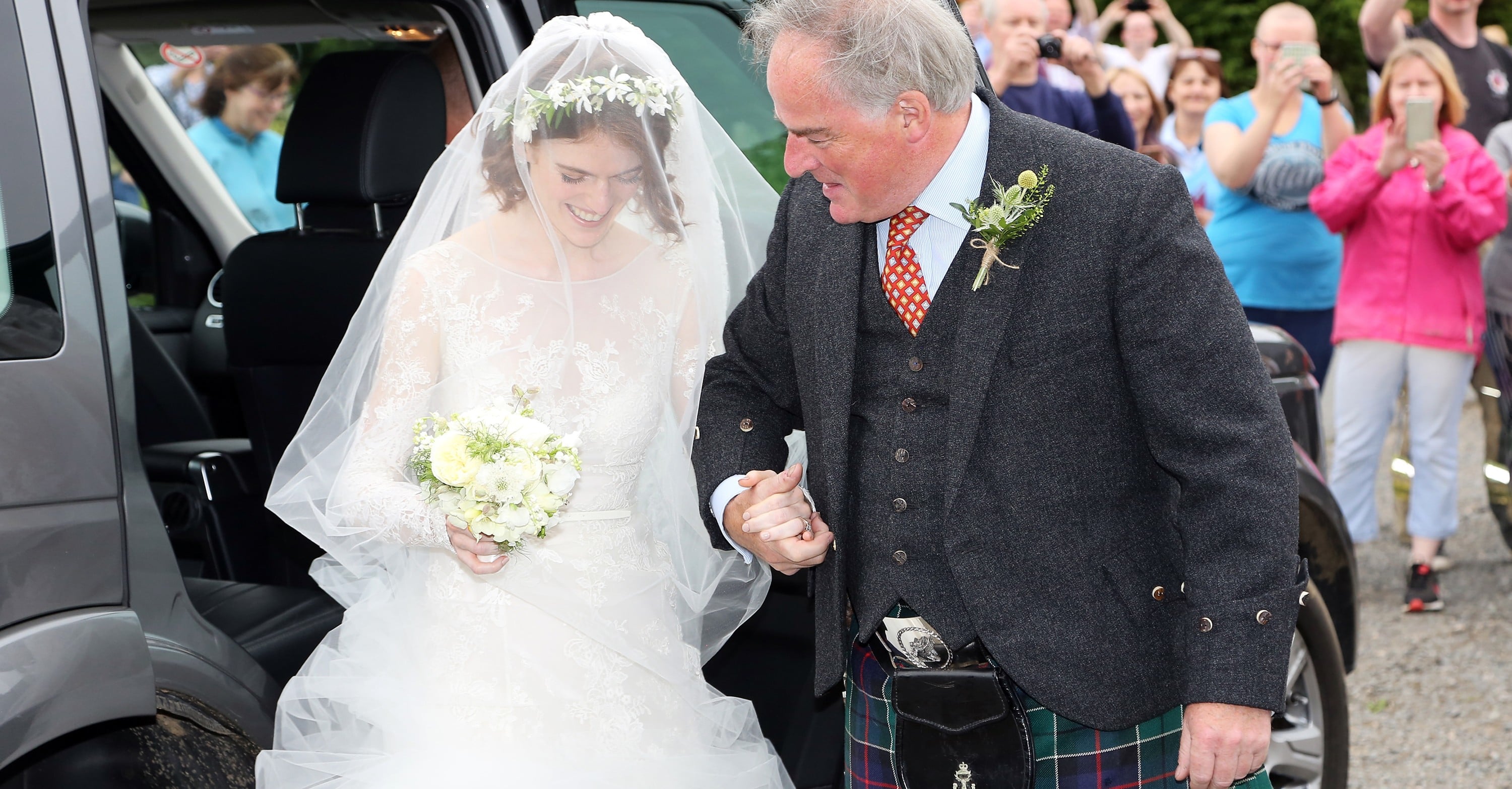 rose leslie wedding dress designer Rose Leslie wedding dress celebrity brides cost