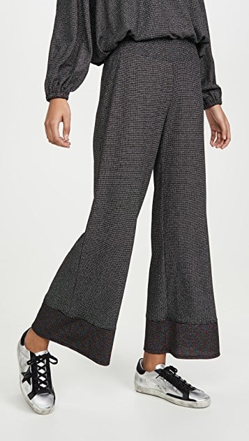 Terez Colorblock Shimmer Knit Pants