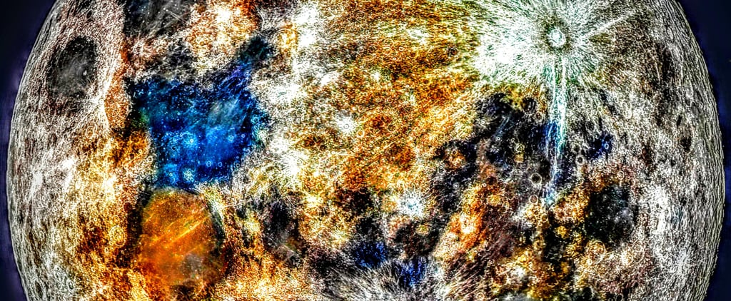 Super Moon Color Photo 2019
