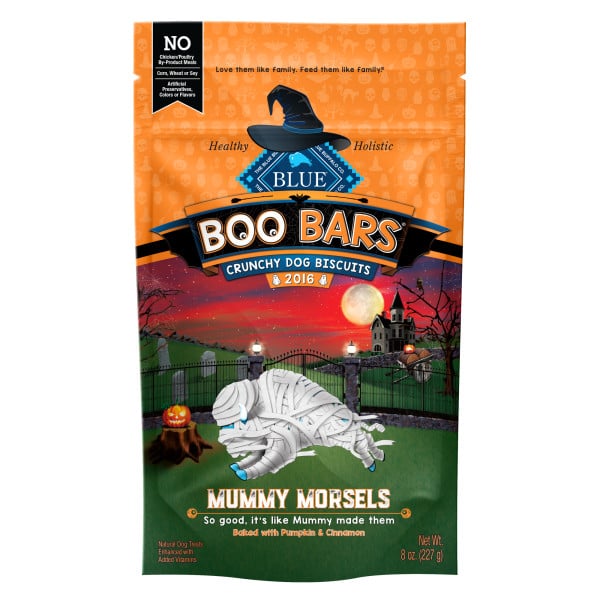 Blue mini bars deals dog treats
