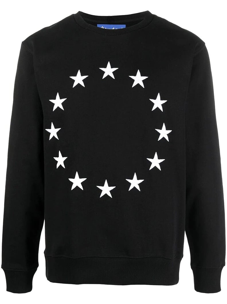 Shop Original: Études Stars Print Embroidered Sweatshirt