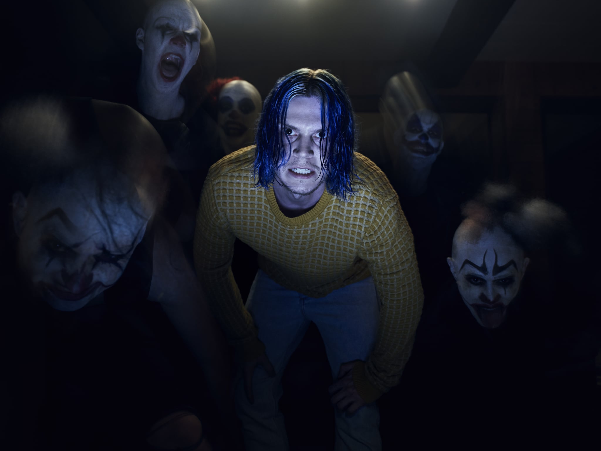 Evan Peters in American Horror Story Cult Premiere POPSUGAR Entertainment